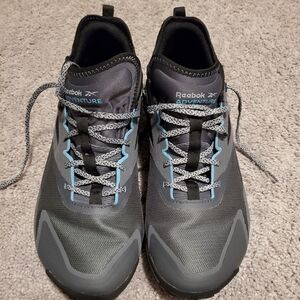 Reebok Nano Adventure Men's Black and Gray Athletic Shoes Vibram Soles Size 12